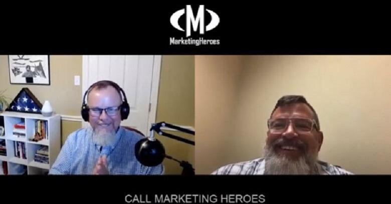 Marketing Heroes in College Station, TX - Chris Hunter with guest